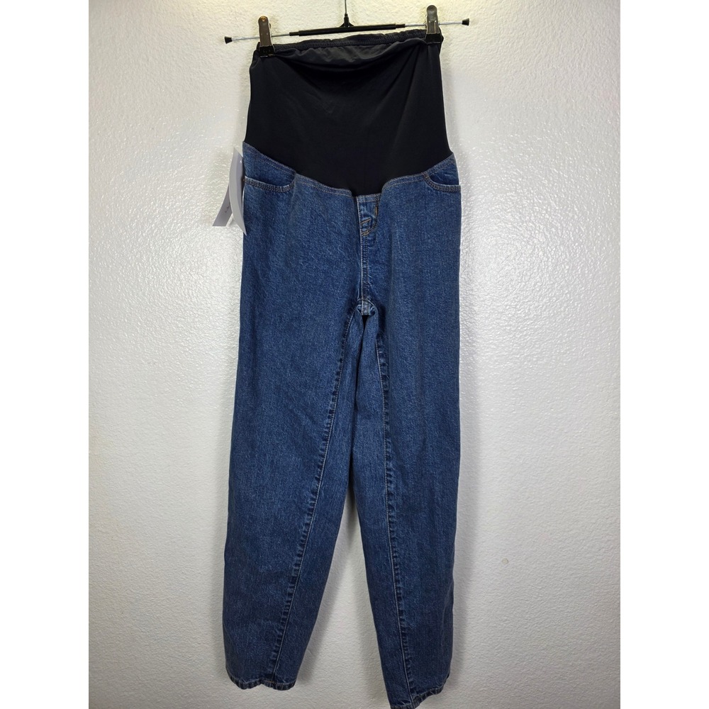Isabel by Ingrid & Isabel Maternity Jeans Medium Wash‎ Crossover Panel Size 2